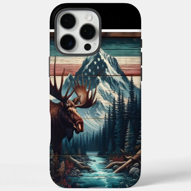 Moose Mountain  Case-Mate iPhone Case (Back)