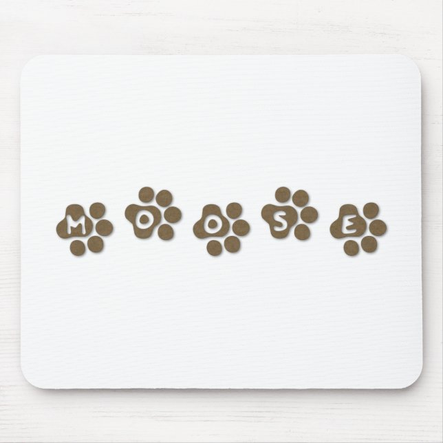 Moose Mouse Pad (Front)