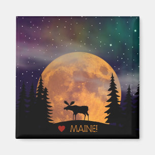 Moose on the Loose Magnet