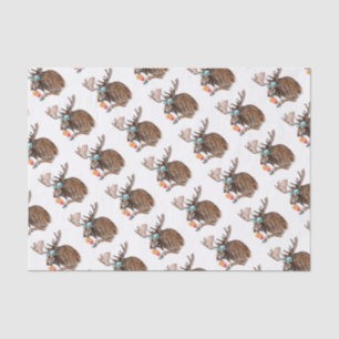 Moose on Vacation Tissue Paper