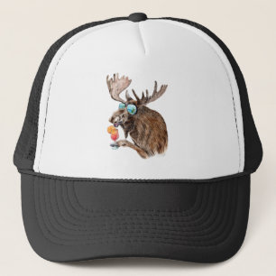 Moose on Vacation Trucker Hat