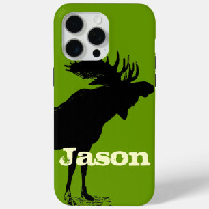 Moose Personalized iPhone iPhone 15 Pro Max Case