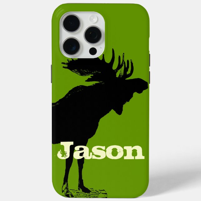 Moose Personalized iPhone Case-Mate iPhone Case (Back)