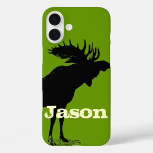 Moose Personalized iPhone iPhone 16 Plus Case