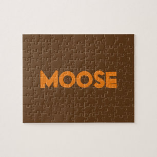 Moose Photo Puzzle
