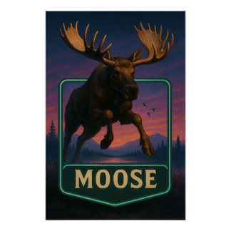 Moose Poster