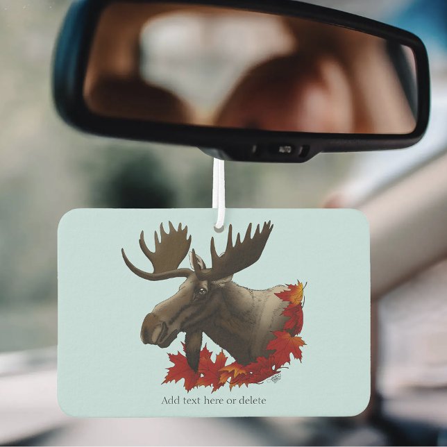Moose Red Maple Leaves  Air Freshener (Creator Uploaded)