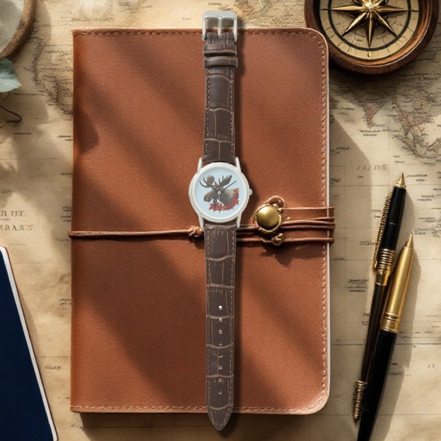 Moose Red Maple Leaves  Watch (Creator Uploaded)