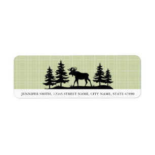 Moose Return Address Labels