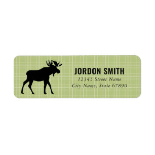 Moose Return Address Labels