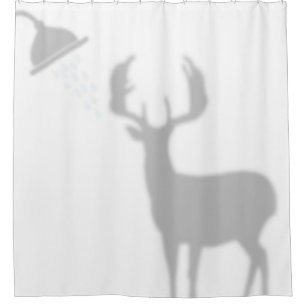 Moose Shadow Silhouette Shadow Buddies in Shower