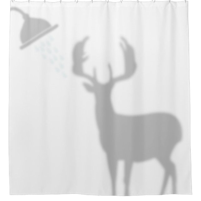 Moose Shadow Silhouette Shadow Buddies in Shower (Front)
