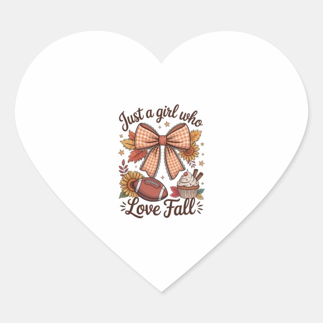 Moose Shirt Country Pumpkin Heart Sticker (Front)
