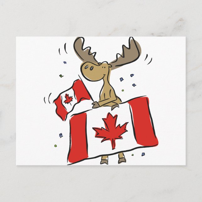 Moose Shirts and Gifts 86 Postcard (Front)