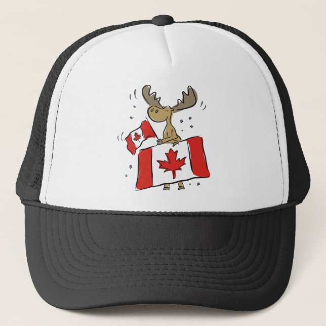 Moose Shirts and Gifts 86 Trucker Hat (Front)