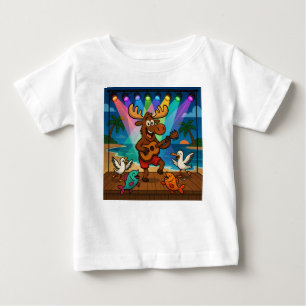Moose-Side Story – Musical Beach Tee for Kids