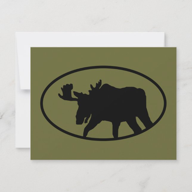 Moose Silhouette (Front)