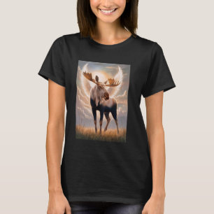 Moose Spirit Guide Animal Nature Lover Wildlife Fo T-Shirt