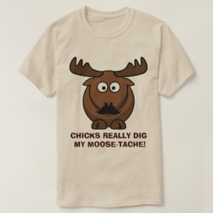 Moose-tache T-Shirt