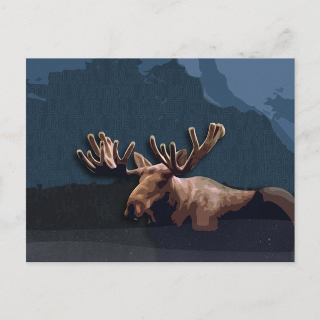 Moose Talk Postcard (Front)