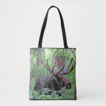 Moose tote bag