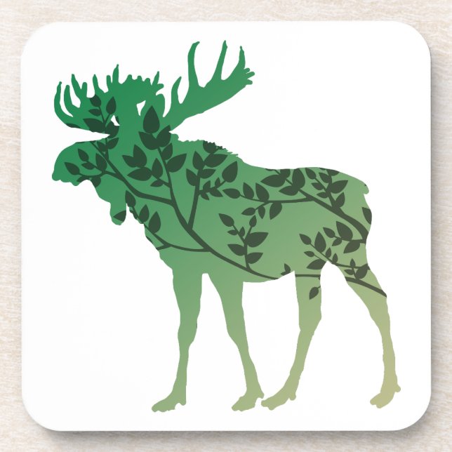 Moose Tree Coaster (Front)