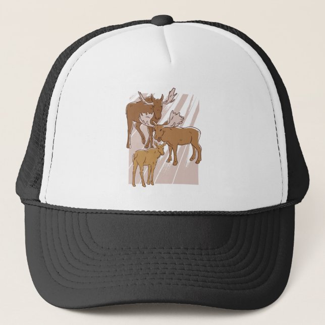 Moose Trucker Hat (Front)