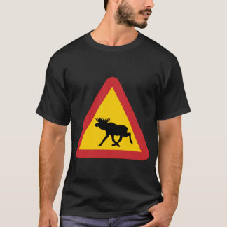 Moose Warning T-Shirt