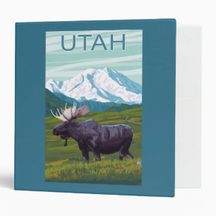 Moose with MountainUtah Binder