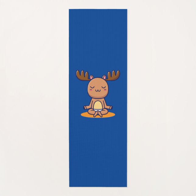 Moose Yoga Mat (Front)