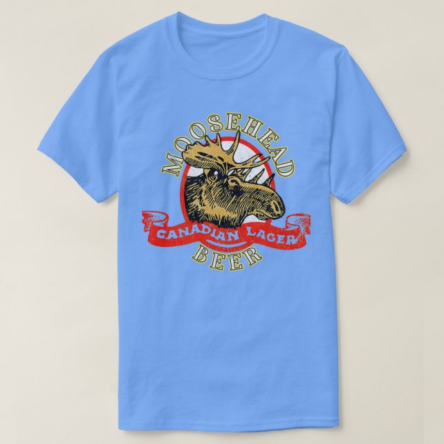 Moosehead beer T-Shirt (Design Front)