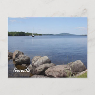 Moosehead Lake postcard