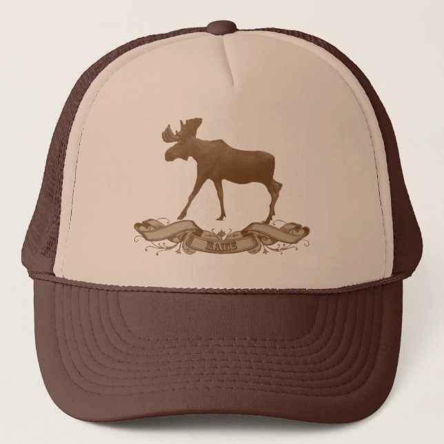 moosemaine trucker hat (Front)
