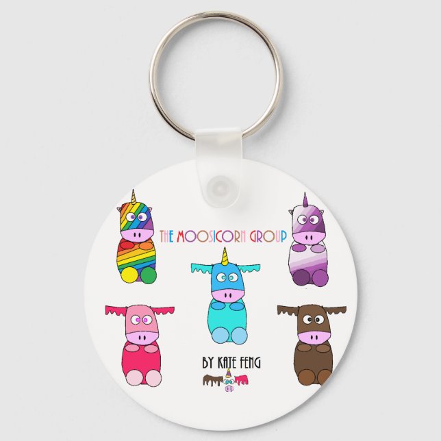 Moosicorns Keychain (Front)
