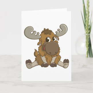 Moosie Greeting Card