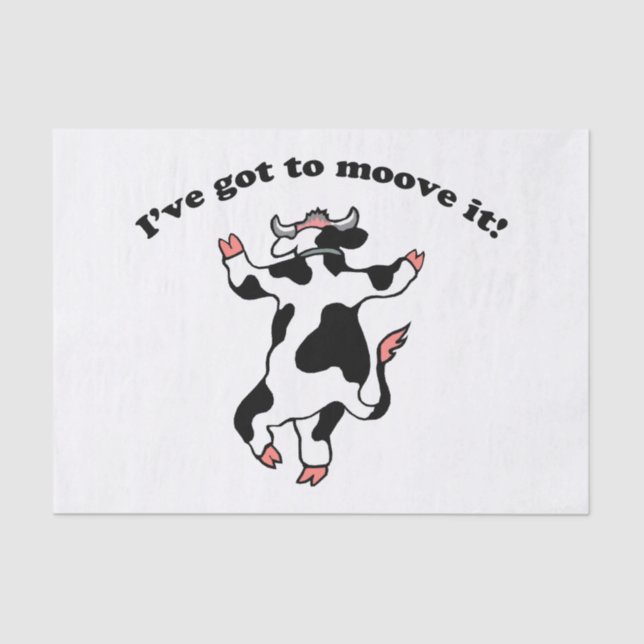 Moove It Tissue Paper (Front)