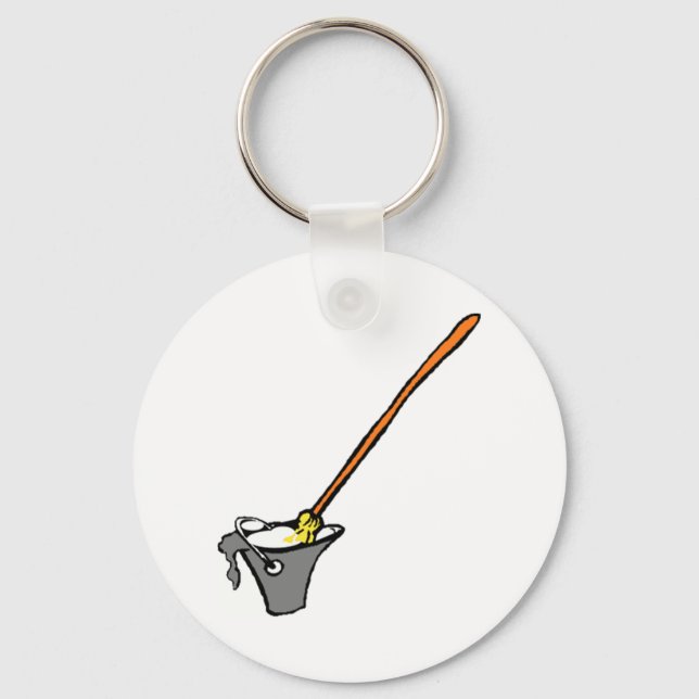 Mop Bucket Keychain (Front)