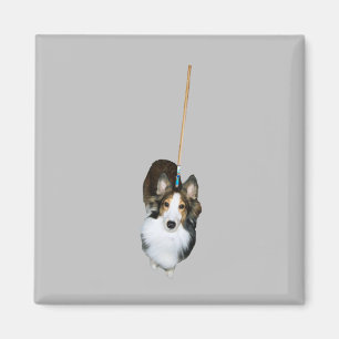 Mop Dog Magnet