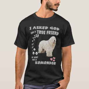 Mop Dog Mom, Hungarian Sheepdog Dad Costume, Cute T-Shirt