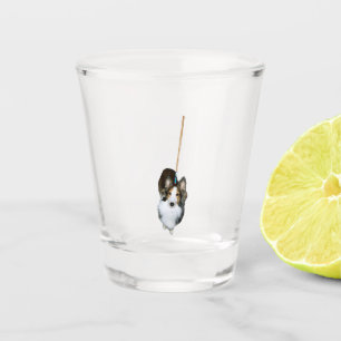 Mop Dog Shot Glass