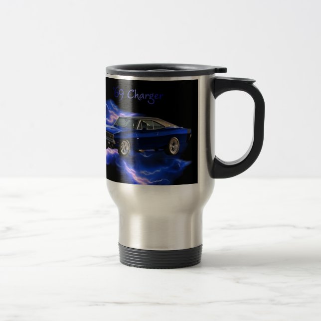 Mopar:  '69 Dodge Charger Travel Mug (Right)