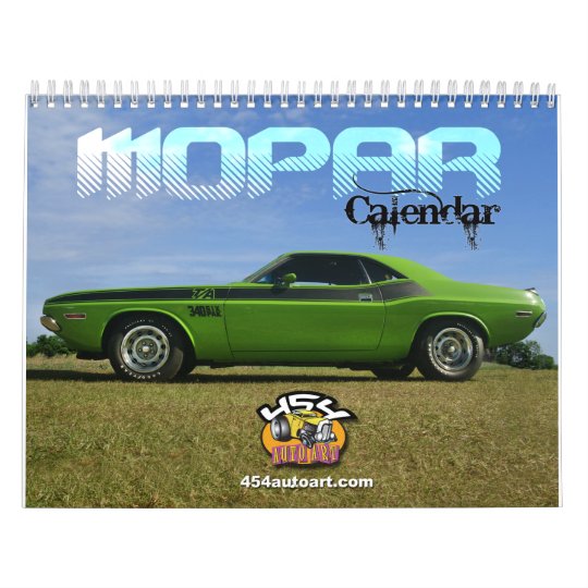 Mopar Calendar | Zazzle.ca