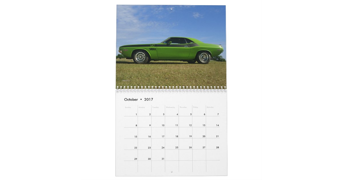 Mopar Calendar Zazzle Mopar Calendar Zazzle