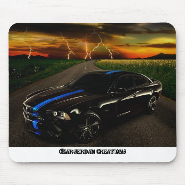MOPAR Charger 2011 mouse pad (Front)