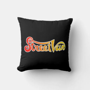 Mopar - Dodge Tradesman Sportsman Streetvan Throw Pillow