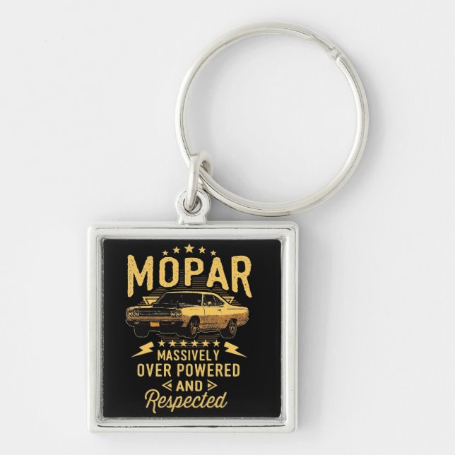 Mopar - Massively Over Powered And Respected Keychain (Front)