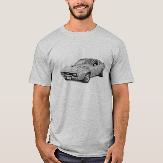 Mopar - Plymouth - Road Runner - Satellite - GTX T-Shirt (Front)