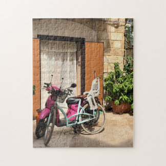 Moped in Bari, Italy Jigsaw Puzzle