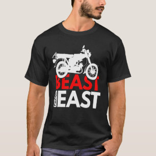 Moped S51 Simmi Beast From East Ddr Motorcycle Say T-Shirt