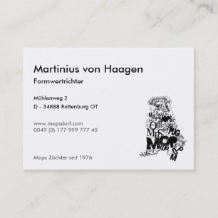 Mops Business Card